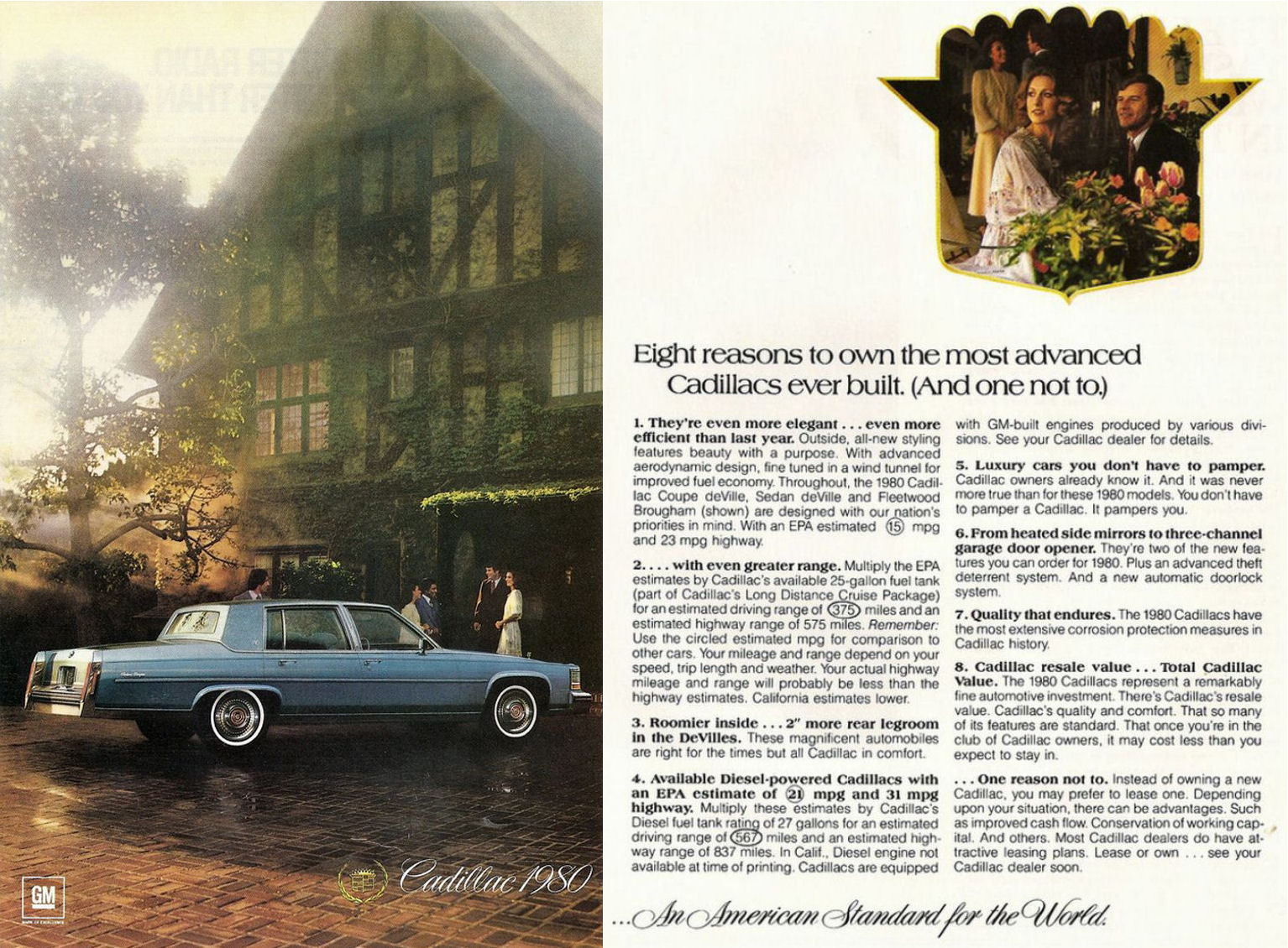 1980 Cadillac Auto Advertising